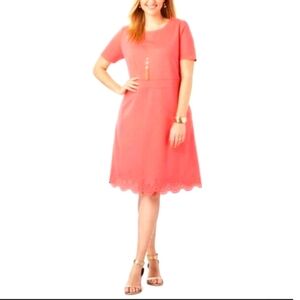 Jessica London Vibrant Pink Dress